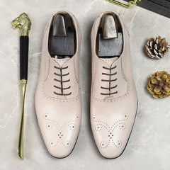 Wedding Shoes Luxury Designer Genuine Leather Oxford ShoesMen's Wedding Shoes Luxury Designer Genuine Leather Oxford Shoes