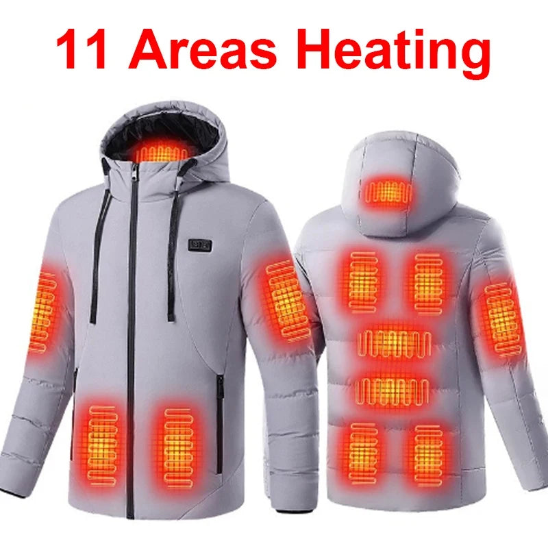 Unisex Areas Heated Jacket Electric Heating Vest USB Heated JacketUnisex Areas Heated Jacket Electric Heating Vest USB Heated Jacket