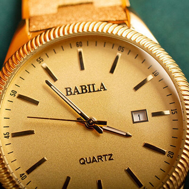Women's Quartz Watches Gold Plated No Fading Calendar Watches - Acapparelstore