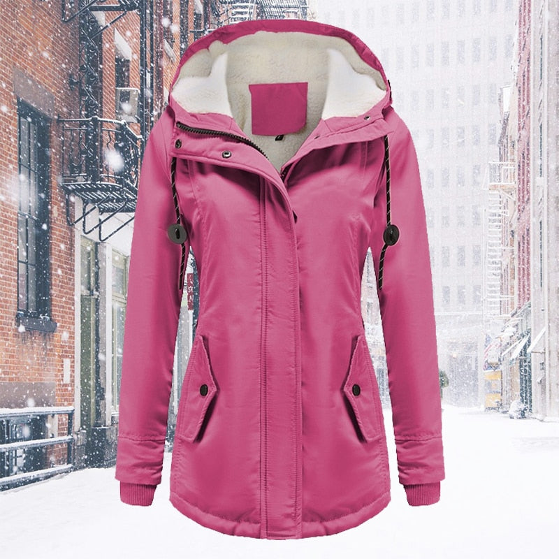 Winter Coats Thickened WarmWomen's Winter Coats Thickened Warm Down Long Jackets