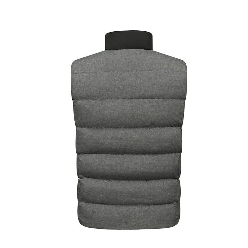 Men Women's Heat Vest Winter Cotton Padded Vest Smart Charging - Acapparelstore