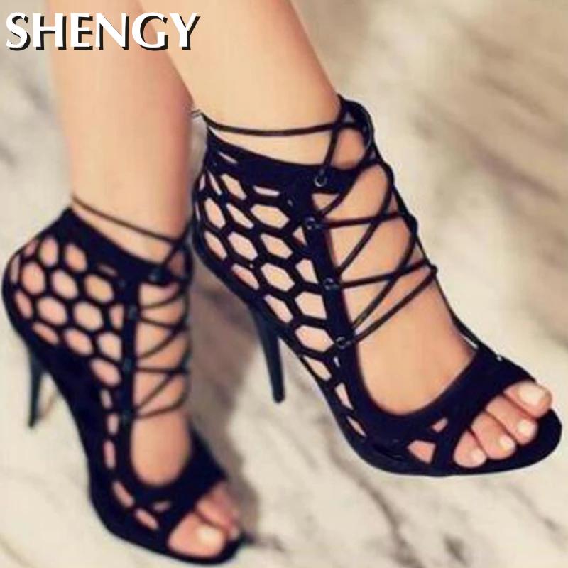 Women's Sandals Fine High-heeled Fashion Summer Casual Shoes - Acapparelstore