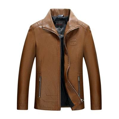 Arrival High Quality Sheep skin Men Leather JacketNew Arrival High Quality Sheep skin Men Leather Jacket Plus size
