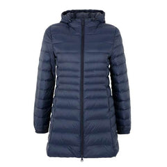 Long Jacket Soft Warm WindbreakerSpring Matte Ultra Light Down Women's Long Jacket Soft Warm Windbreake