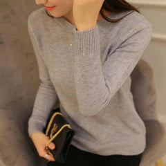 Peonfly Autumn Winter Sweater Knitted Jersey JumperWomen's Peonfly Autumn Winter Sweater Knitted Jersey Jumper